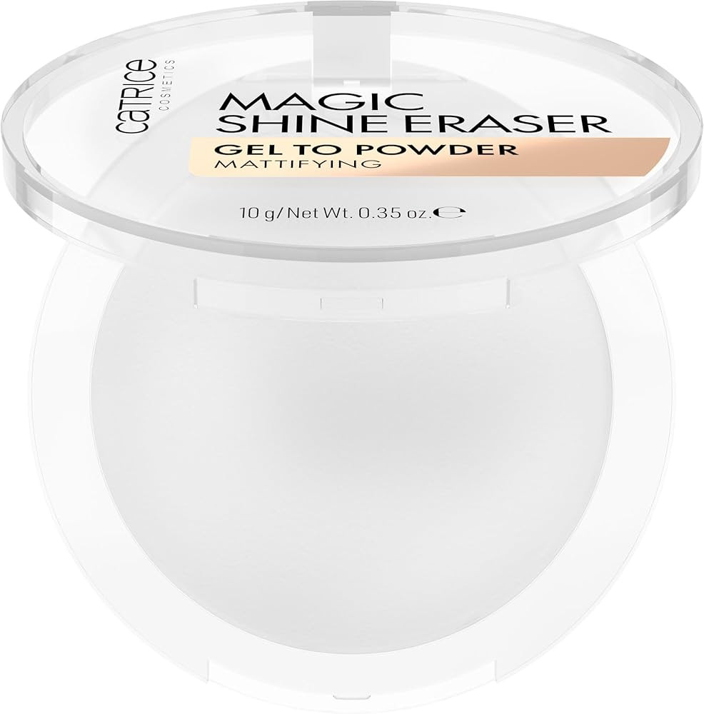 Catrice | Magic Shine Eraser Gel-To-Powder | Instant Matte, Soft-Focus Effect | Transparent, Trav... | Amazon (US)