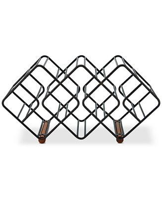Gourmet Basics By 12 Bottle Stackable Wine Rack | Macy's