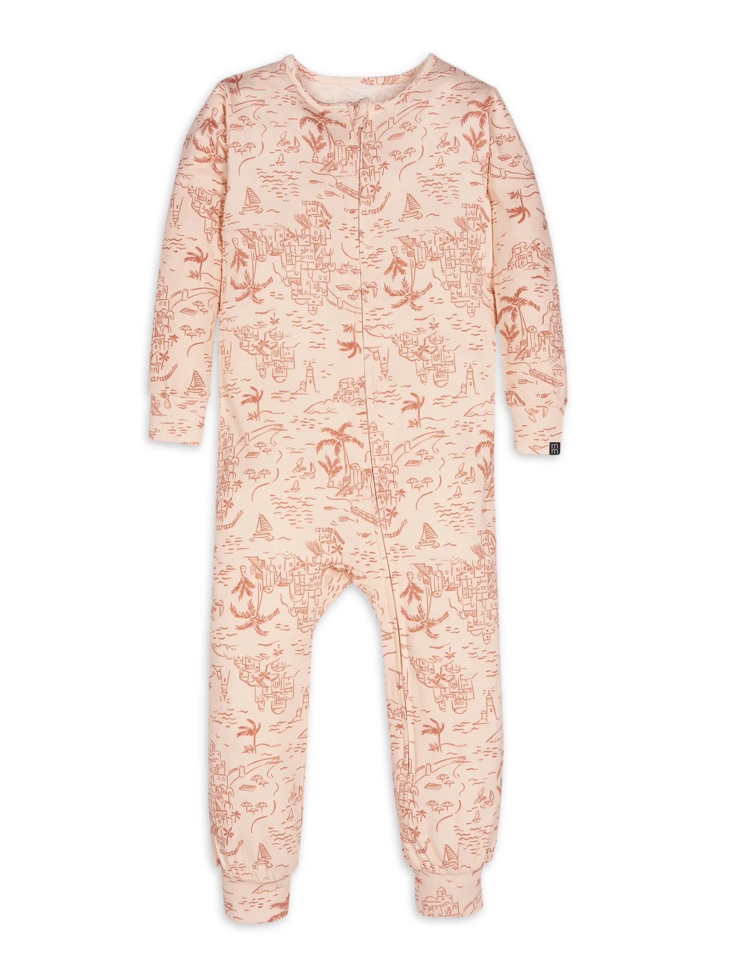 Modern Moments by Gerber Toddler Unisex Super Soft Livaeco Viscose One-Piece Pajama, Sizes 12M-5T... | Walmart (US)
