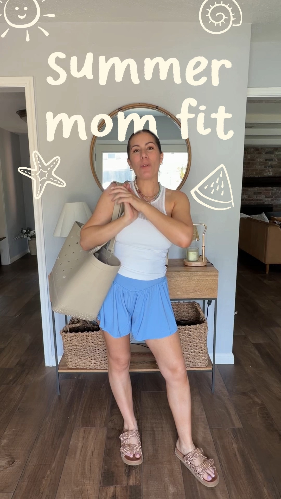 A little summer mom outfit for being outside at the pool or splash pad

#LTKmomlife #LTKKids #LTKootd