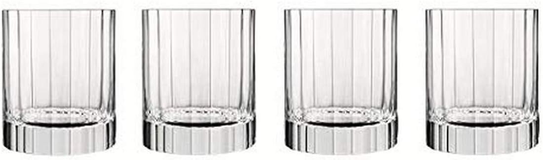 Luigi Bormioli Bach 11.25 oz. Double Old Fashion Glasses, Set of 4, Clear | Amazon (US)