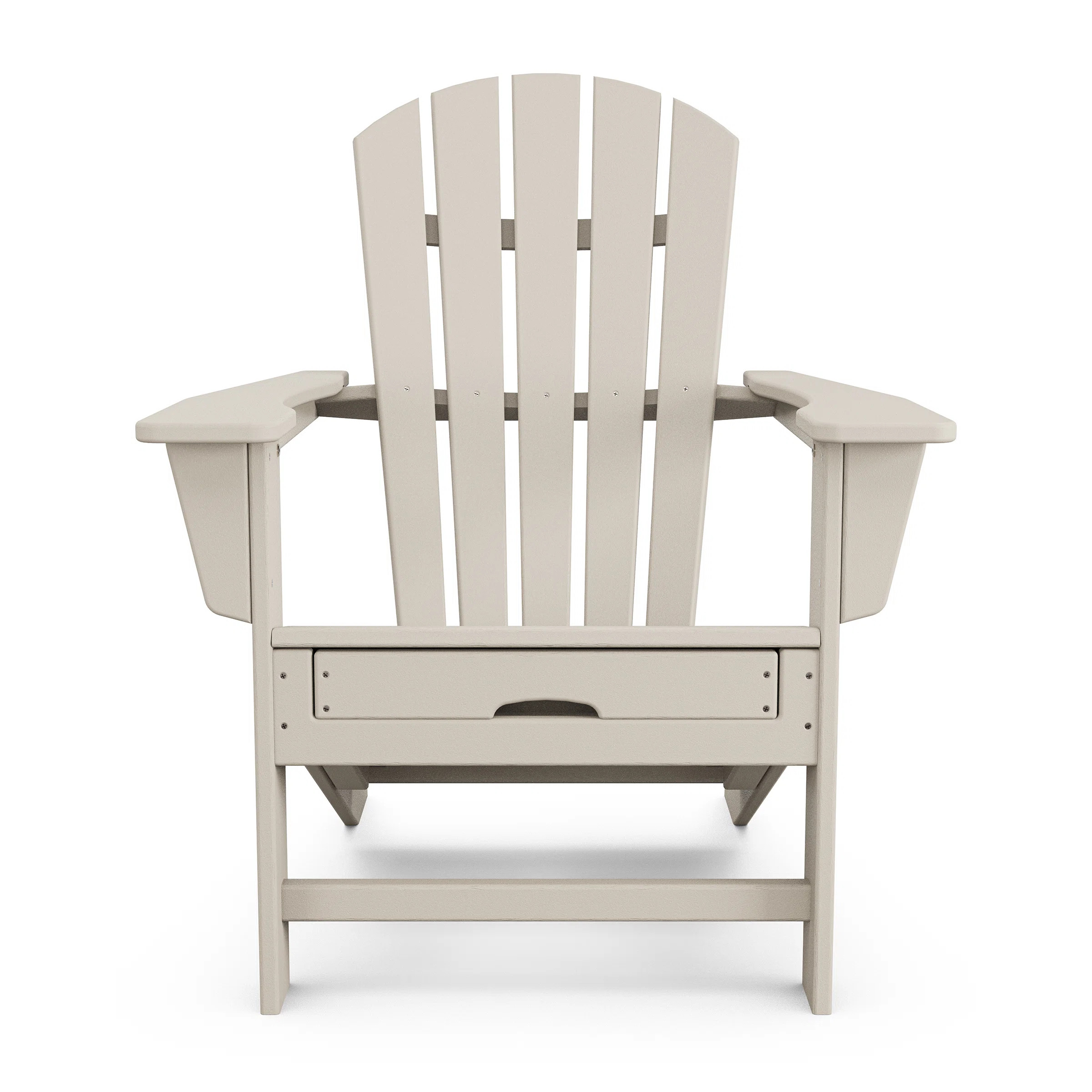 POLYWOOD Adirondack Chair with Hideaway Ottoman | Birch Lane