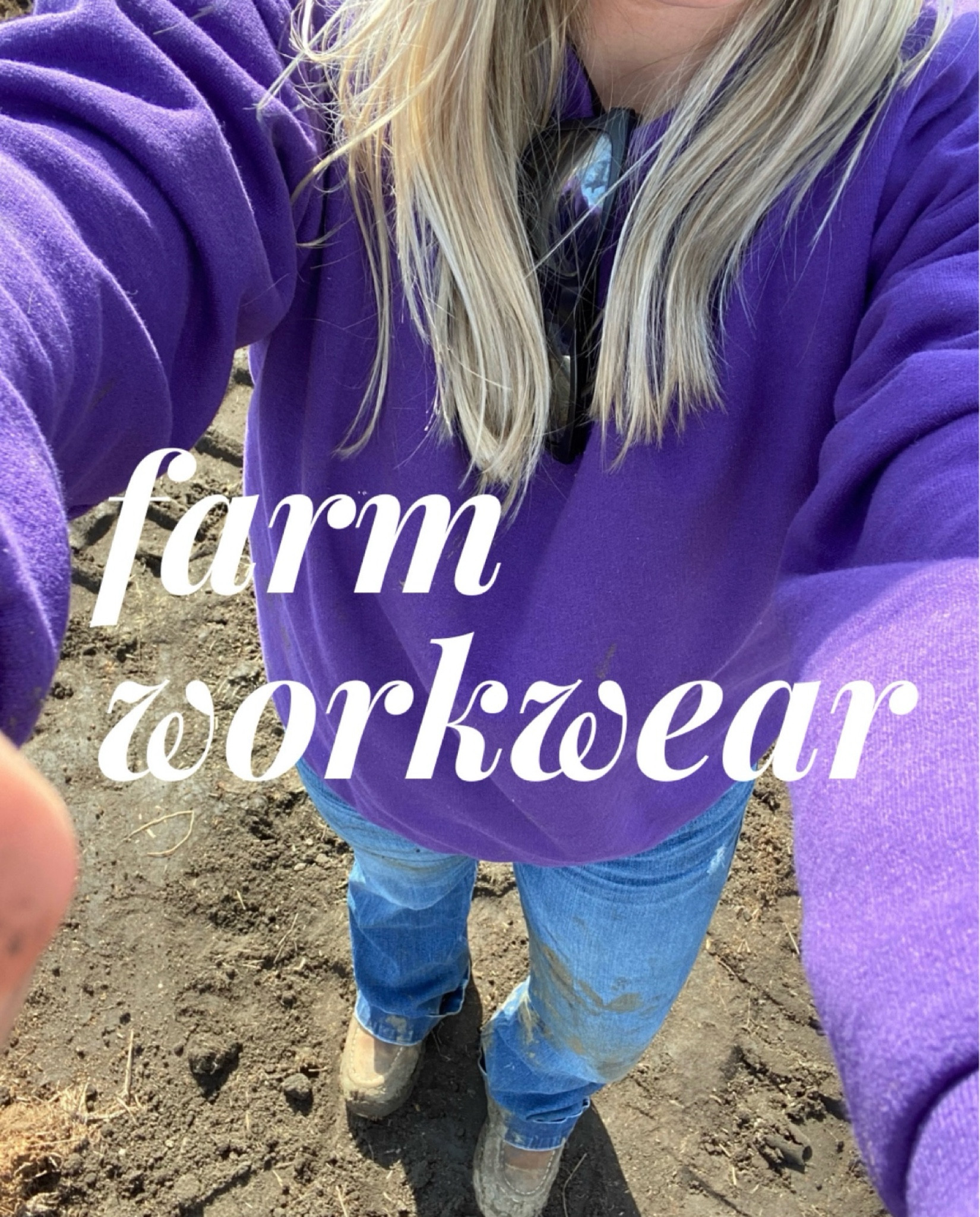 I ordered a size medium, the perfect purple for HOC Winter! 

Farm Fit // farm attire // farmer // perfect sweatshirt // HOC Winter // perfect purple // cozy // fall fit 

#LTKWorkwear #LTKStyleTip #LTKSeasonal