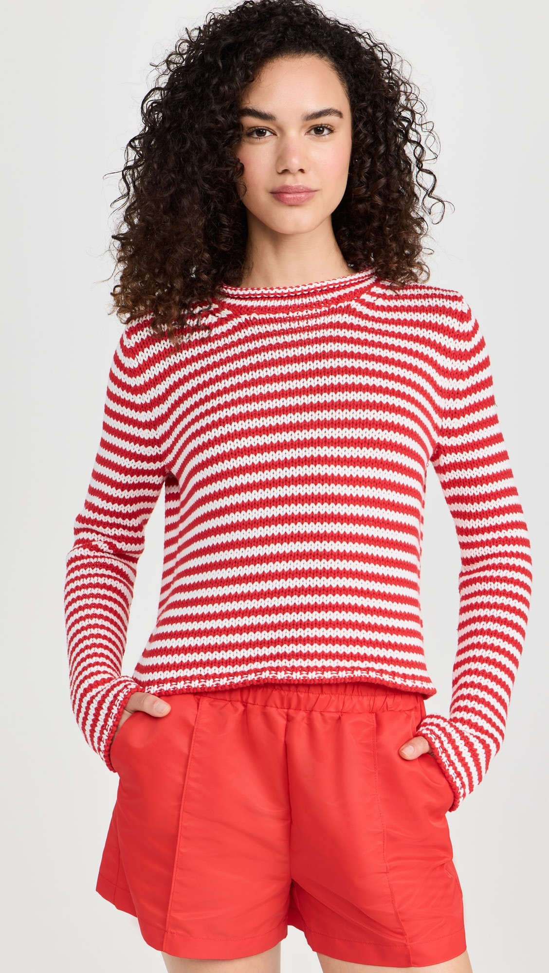 Fine Stripe Mini Marina Sweater | Shopbop
