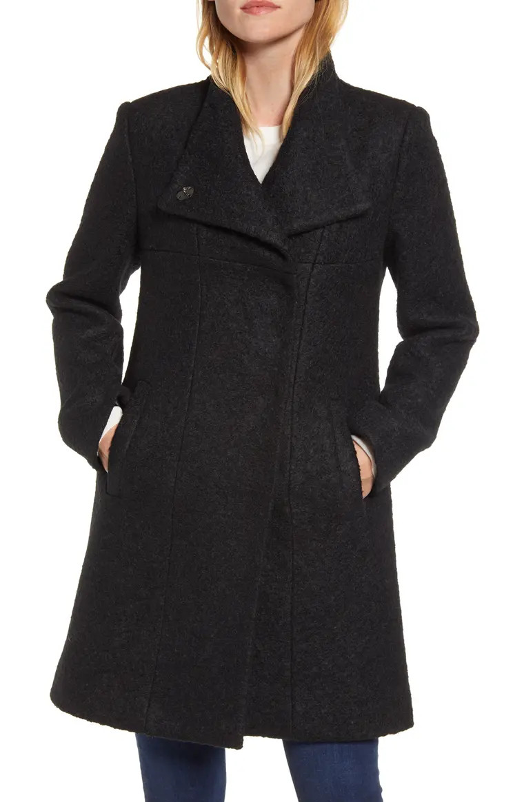 Wool Blend Bouclé Coat | Nordstrom