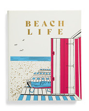 Luxe Leather Bound Beach Life Collector's Book | Marshalls