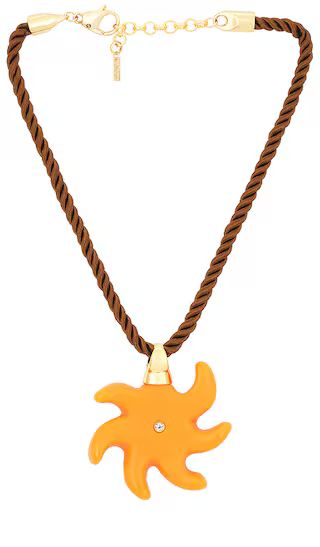 Sole Necklace in Orange | Revolve Clothing (Global)