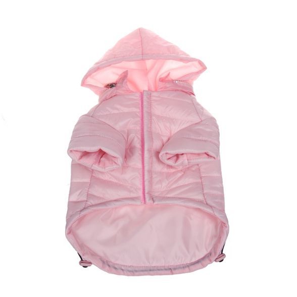 Pet Life Lightweight Adjustable 'Sporty Avalanche' Dog and Cat Coat - Pink | Target