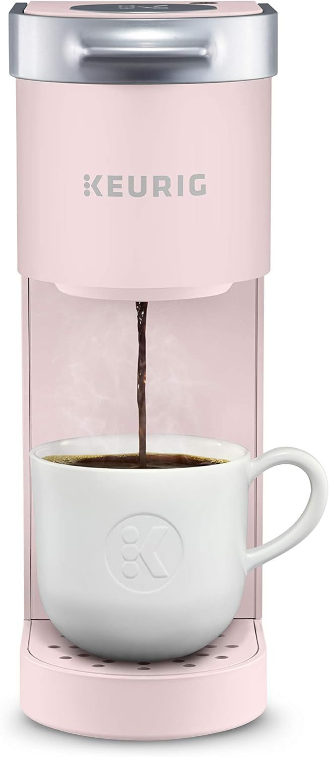 Keurig K-Mini Coffee Maker, Single Serve K-Cup Pod Coffee Brewer, 6 to 12 Oz. Brew Sizes, Dusty R... | Amazon (US)