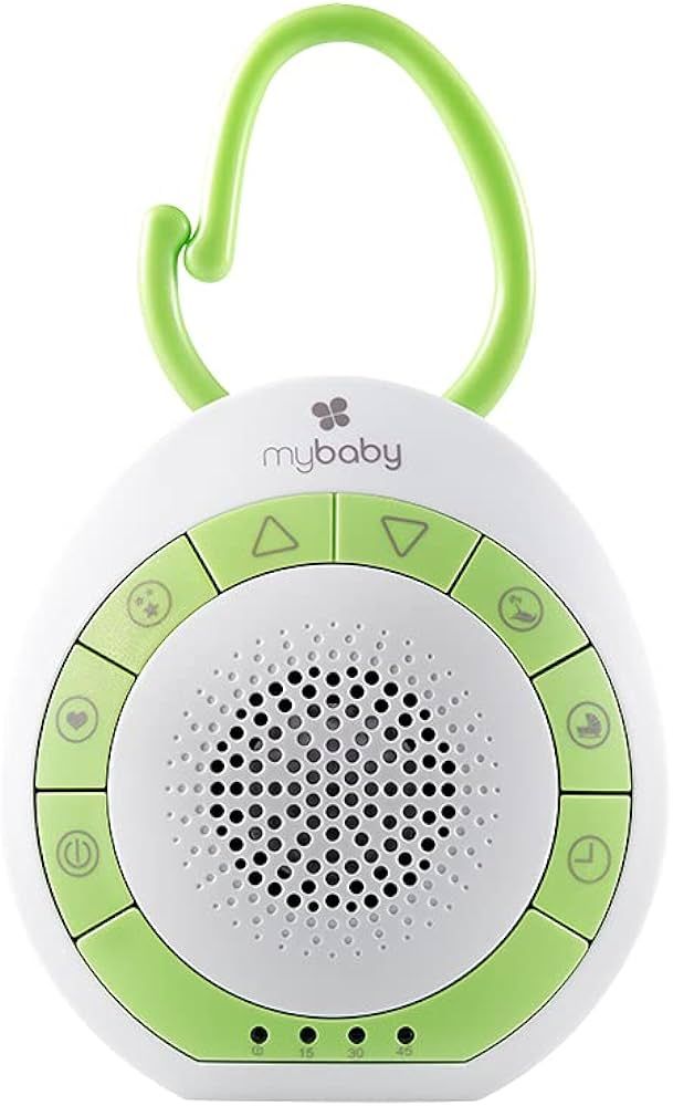 MyBaby Baby Sound Machine, White Noise Sound Machine for Baby, Travel and Nursery. 4 Soothing Sou... | Amazon (US)