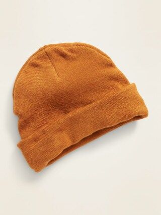 Sweater-Knit Rolled-Cuff Beanie for Boys | Old Navy (US)