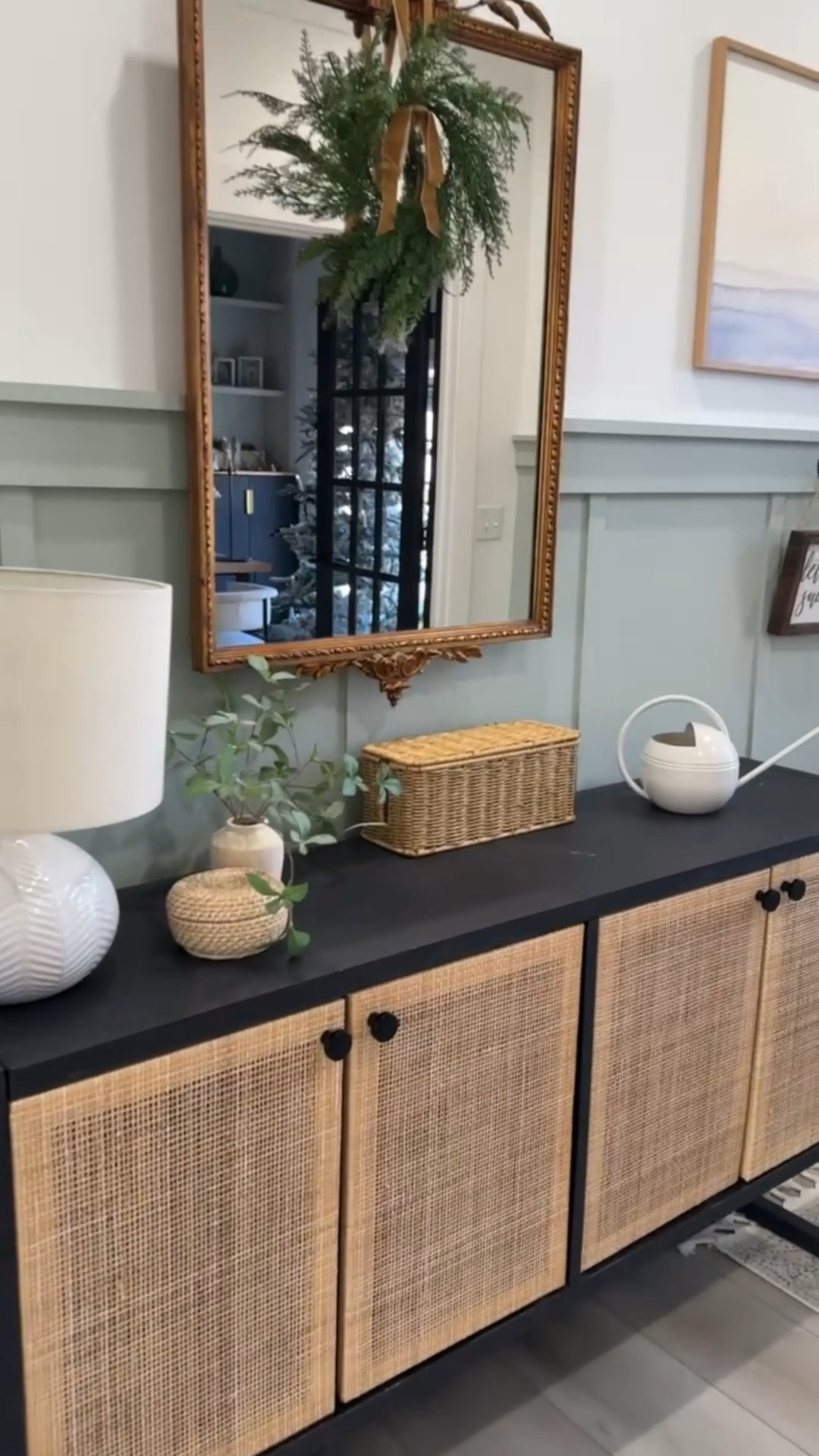 New charging station! I love having a pretty place to hide our phones and other devices while they’re charging. 