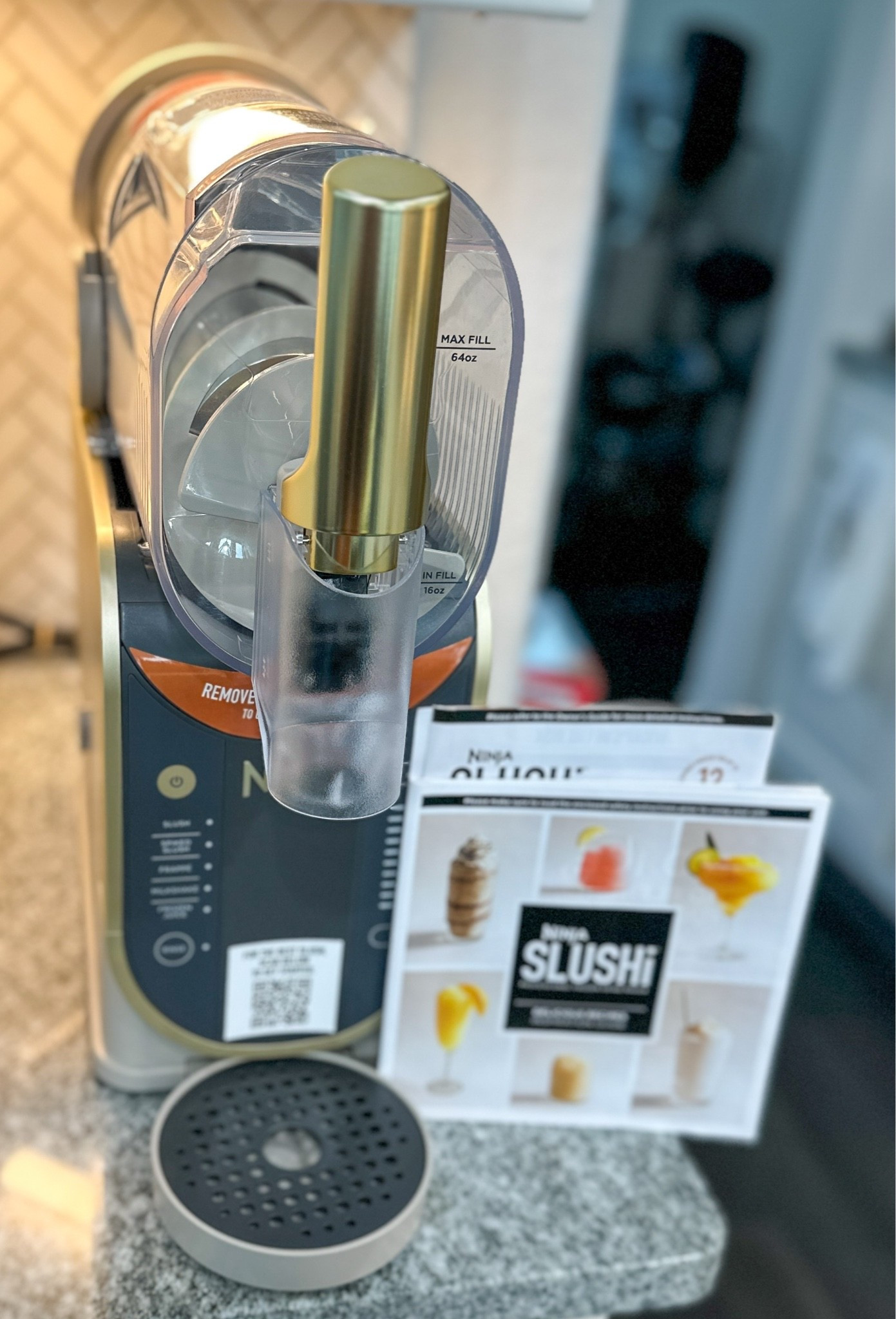 We added this Ninja Slushi Slushie Machine to our kitchen appliances. One of the best purchases ever. This limited edition slushie machine is awesome.  #limitededition #ninjaSlushi

#LTKfoodie
