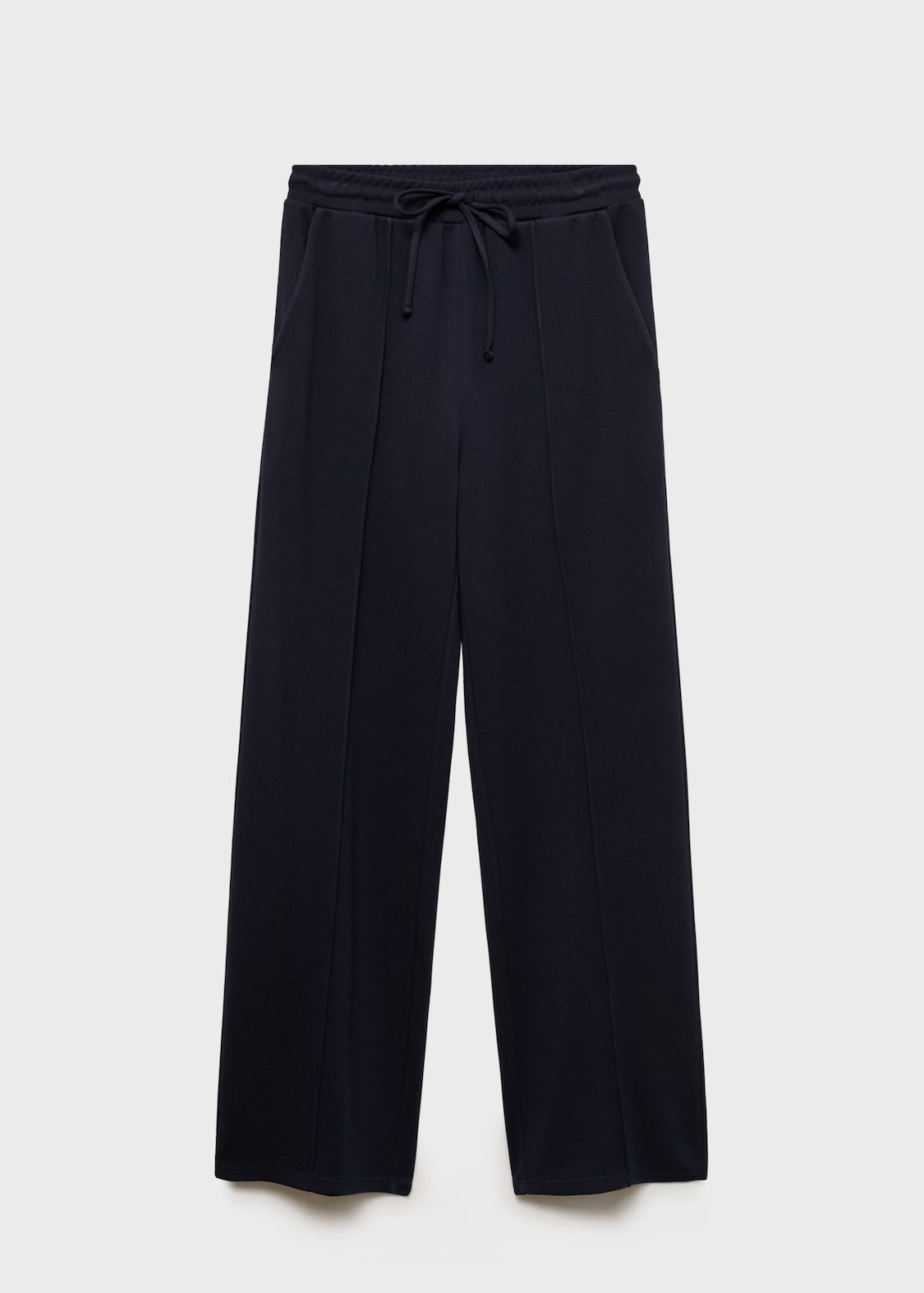 Wideleg jogger trousers - Women | MANGO United Kingdom | MANGO (UK)