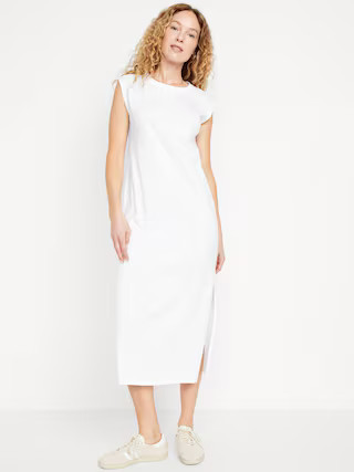 Sleeveless Maxi Column Dress | Old Navy (US)