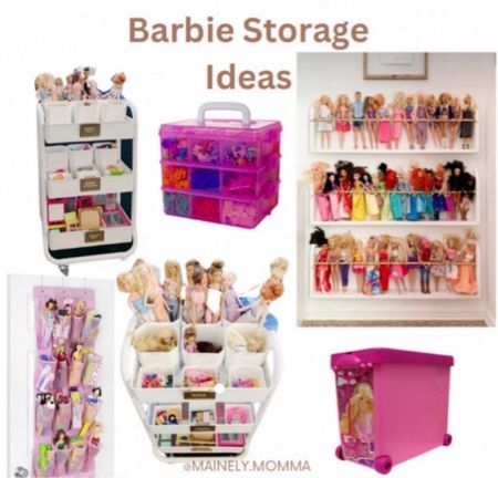Barbie storage ideas! 

#walmount #barbie #barbiestorage #caddy #storagecart #starge #playroom #toys #organization #doorstorage #amazon #amazonfinds #trends #trending #girls #girlsroom #kids #toddlers #LTKMostLoved 

#LTKfamily #LTKhome #LTKkids