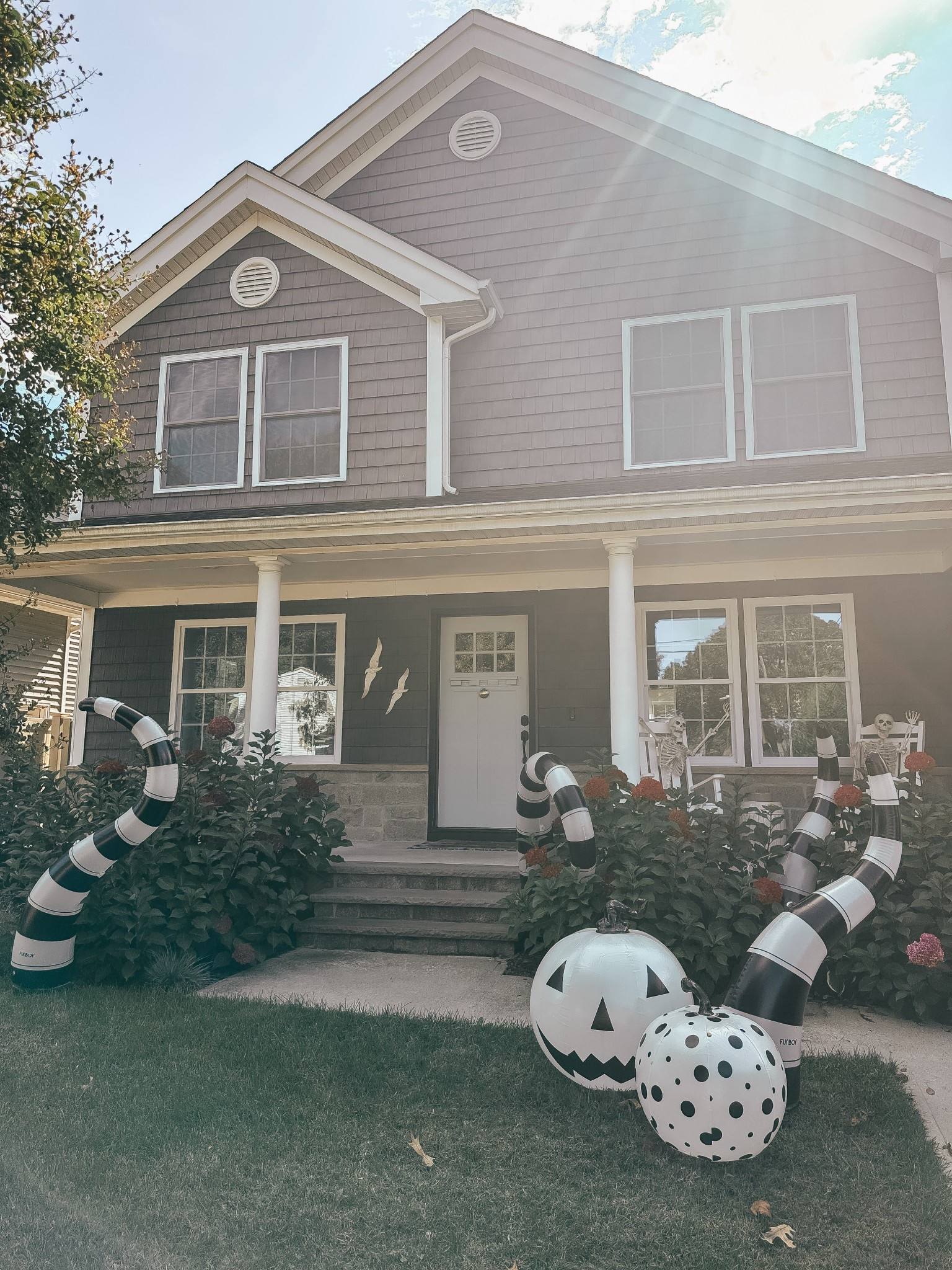 Blow up outdoor Halloween decorations  

#LTKHalloween #LTKFamily #LTKSeasonal