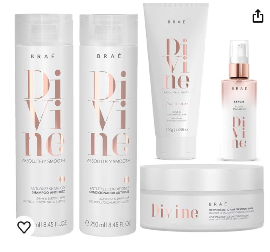 Kit Braé Divine antifrizz 5 produtos 
#LTKbeauty #LTKbrasil #LTKsalealert