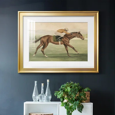 Vintage Equestrian II Framed On Paper Print | Wayfair North America