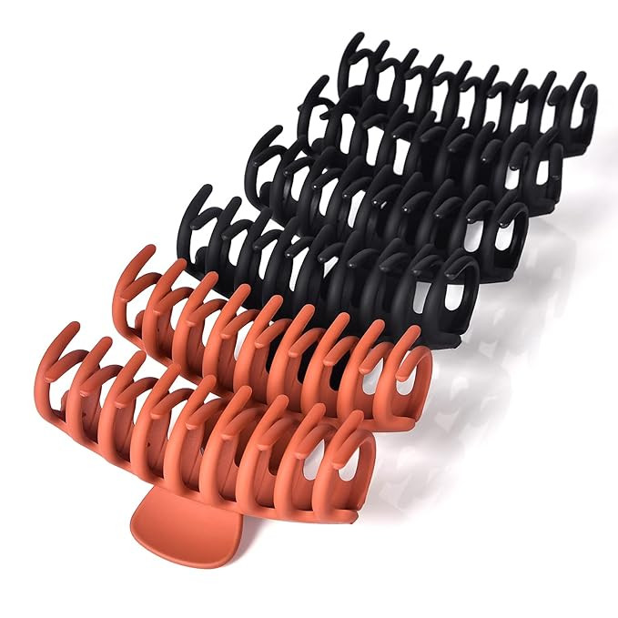 Bealee Big Hair Claw Clips 4 Inch Nonslip Large Claw Clip for Women and Girls Thin Hair, Strong H... | Amazon (US)