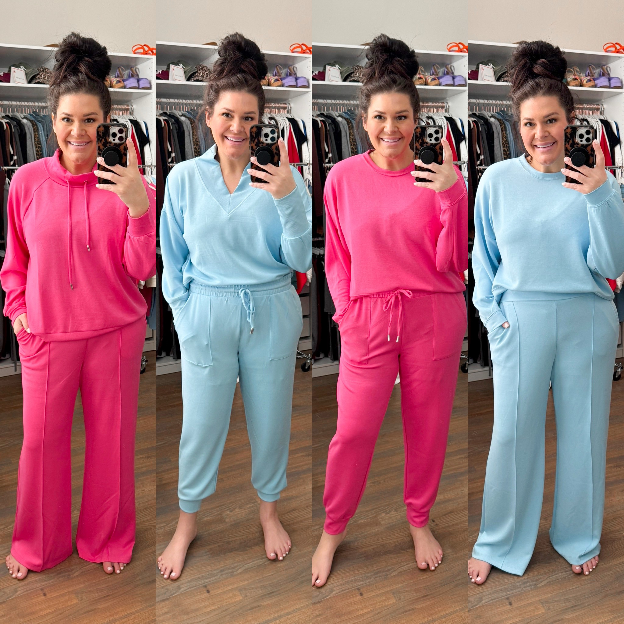 These Walmart Scoop scuba knit lounge sets look and feel so similar to these Spanx Air Essentials, but are a fraction of the price. The material is so soft super stretchy doesn’t cling and hangs beautifully.  

Size XL in everything. 

#LTKMidsize #LTKStyleTip #LTKFindsUnder50