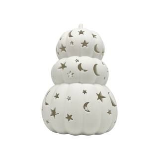 Star & Moon Stacked Pumpkins DIY Ceramic LED Décor by Make Market® | Michaels | Michaels Stores