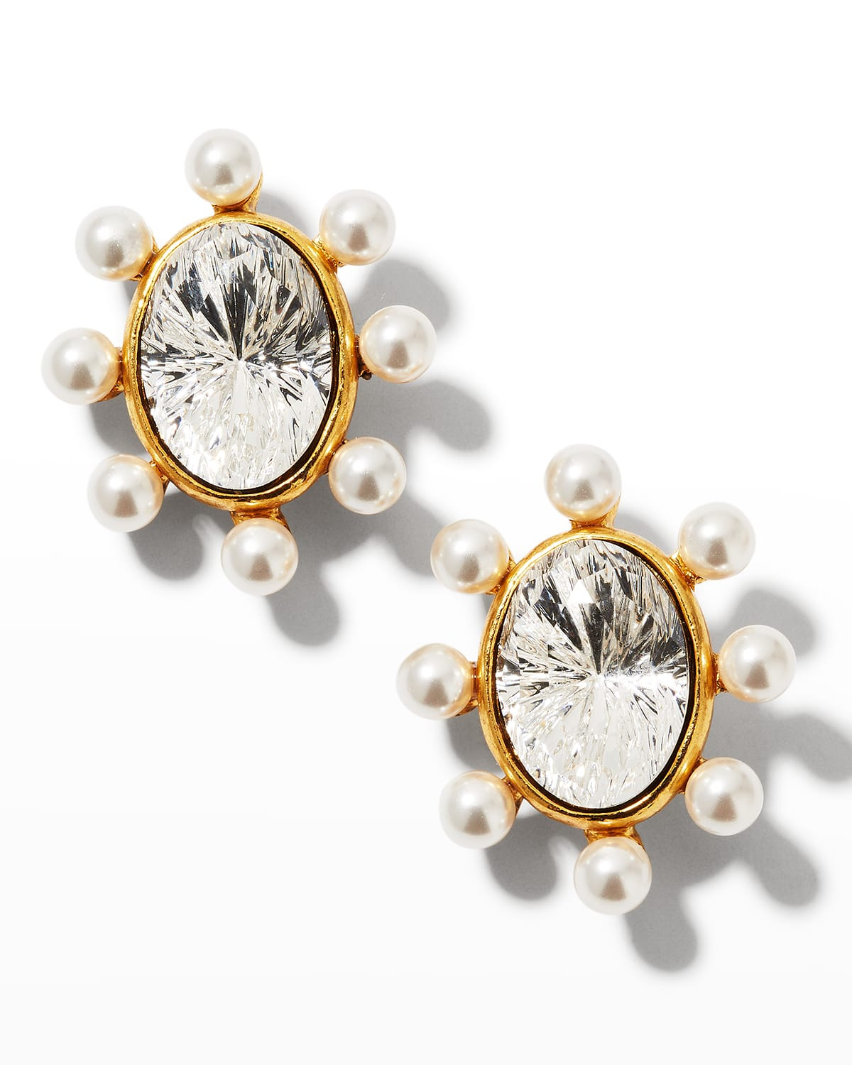 Crystal Stud Earrings | Neiman Marcus