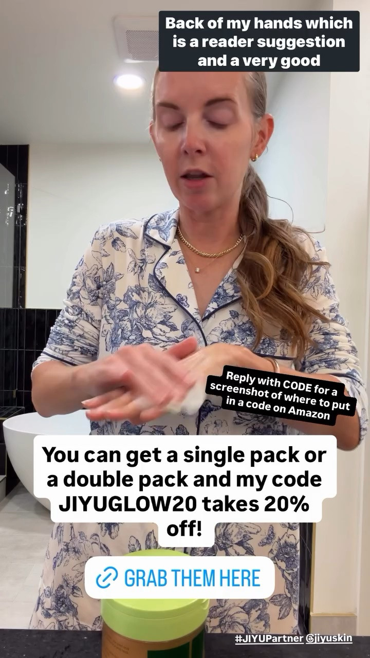#JIYUPartner @jiyuskin  You can get a single pack or a double pack and my code JIYUGLOW20 takes 20% off!

#LTKBeauty