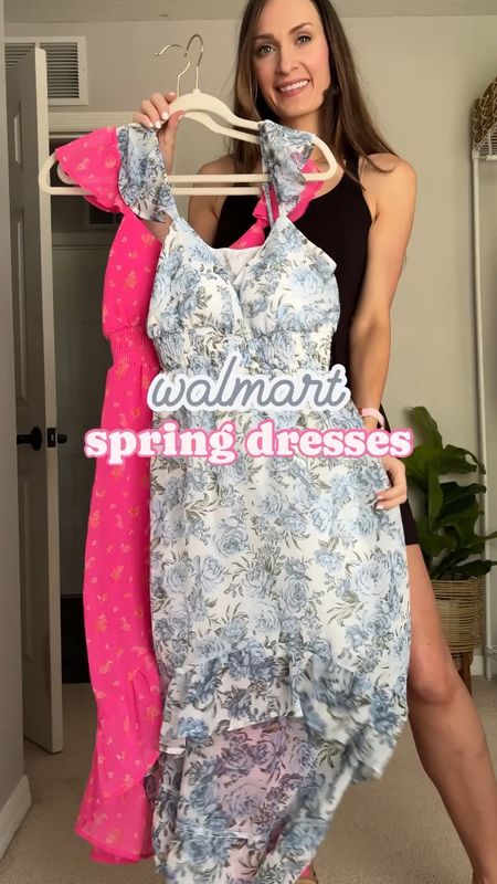 Pretty floral spring dresses from walmart!! 

**sizing:
Dress: small, these fit tts for me! They are the juniors sizing but I’ve noticed that this brand fits more like women’s this year!


#weddingguestdresses #weddingguest #springfashion #springoutfit #walmartdresses #walmartfashion @walmart #ltkunder30 

#LTKfindsunder50 #LTKVideo #LTKwedding