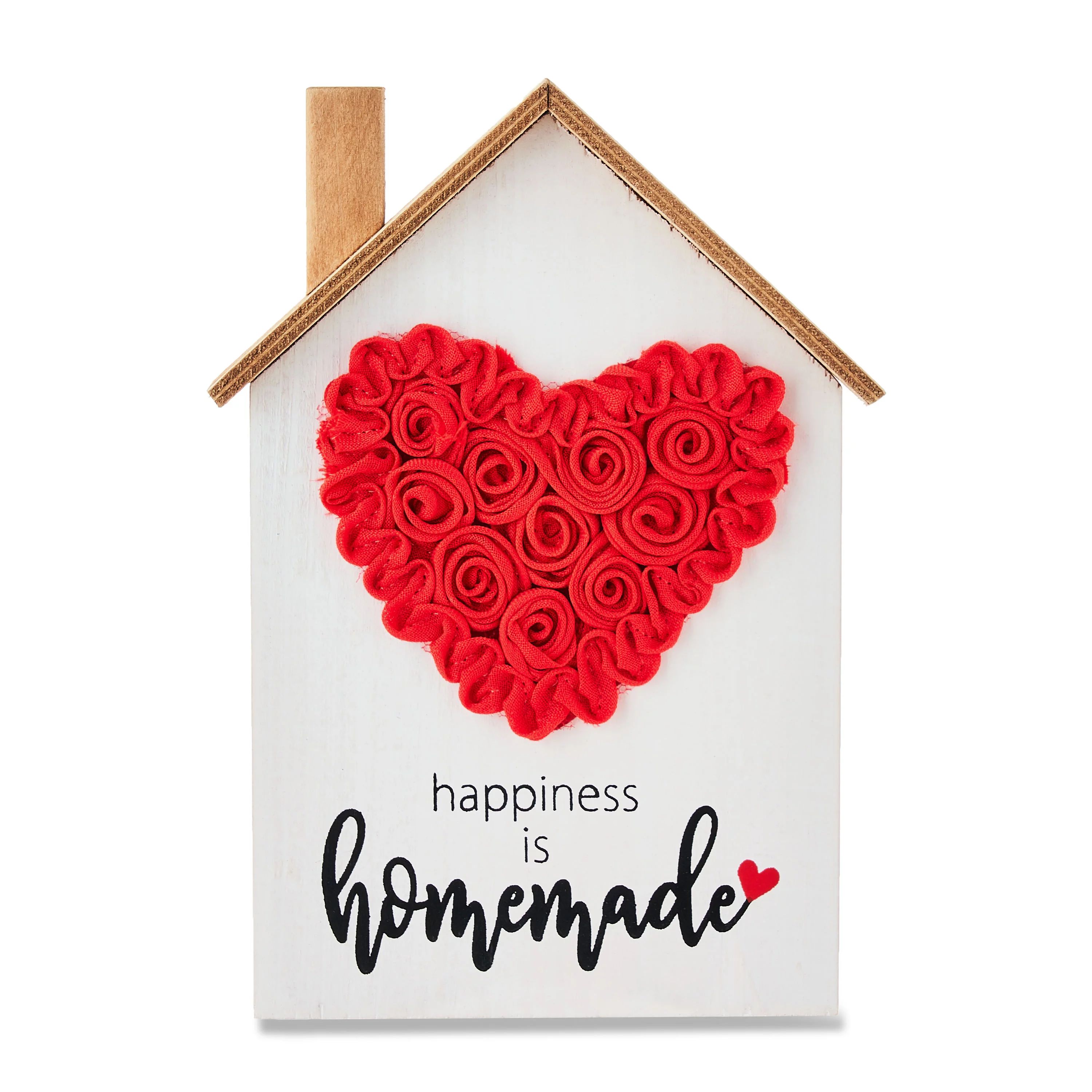 Way to Celebrate! Valentine’s Day Mini House Décor, Red Heart​ ​ - Walmart.com | Walmart (US)