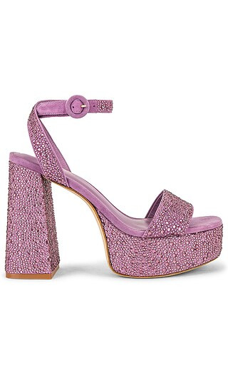 Dolly Crystal Heel in Lavender & Light Rose | Revolve Clothing (Global)