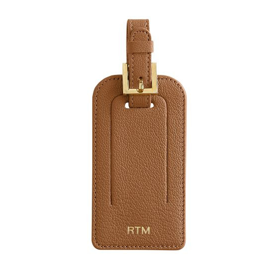Leather Luggage Tag | Mark and Graham