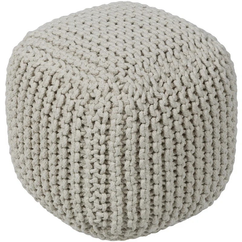 Emil 16" Square Pouf Ottoman | Wayfair North America