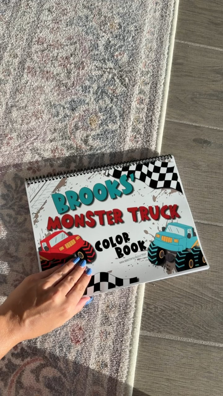 how cute is the personalized monster truck coloring book from @Etsy 🚛 under $20

#LTKKids #LTKmomlife
