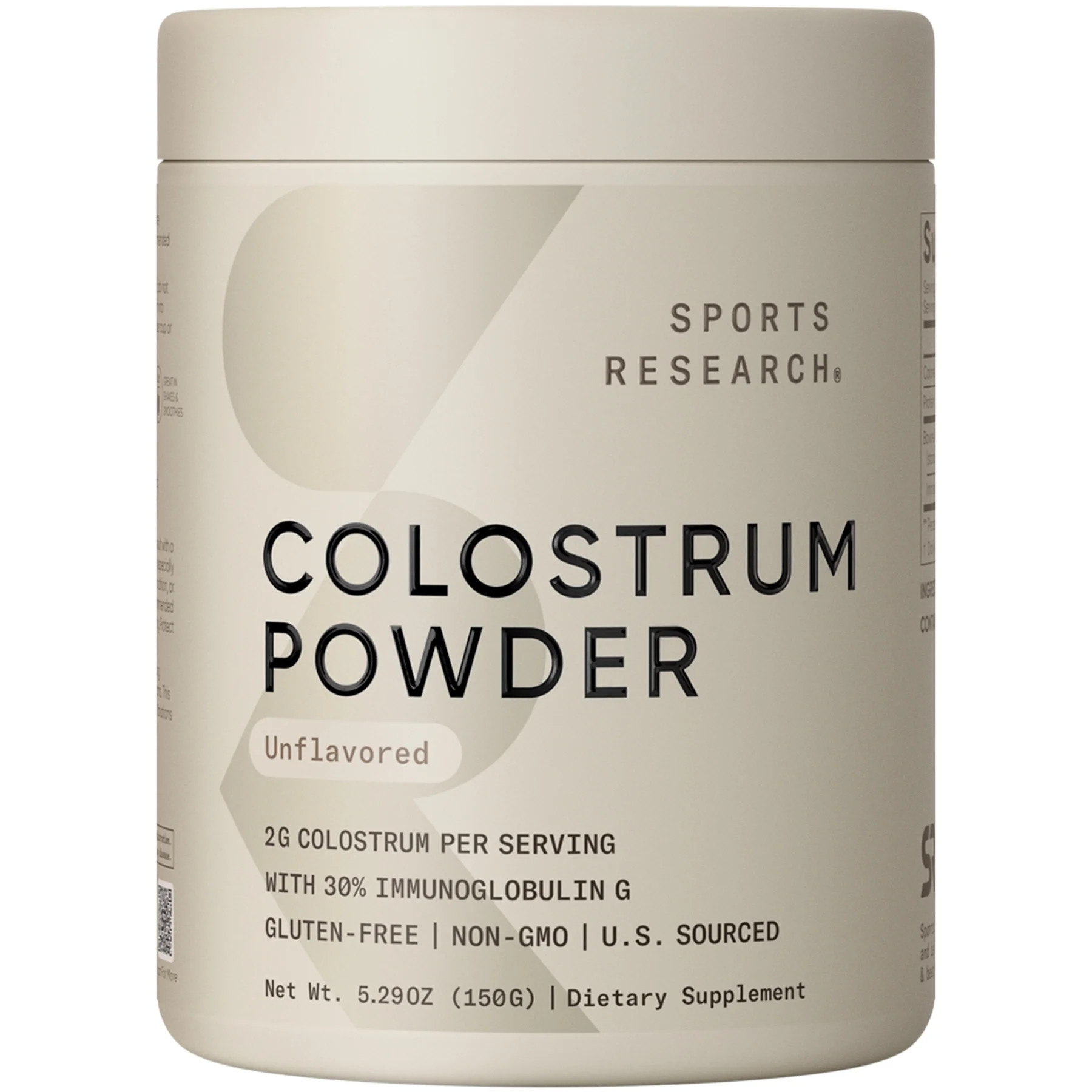 Sports Research® Colostrum Powder  - Immune Support, Gut Health, Natural Wellness (75 Servings) | Walmart (US)