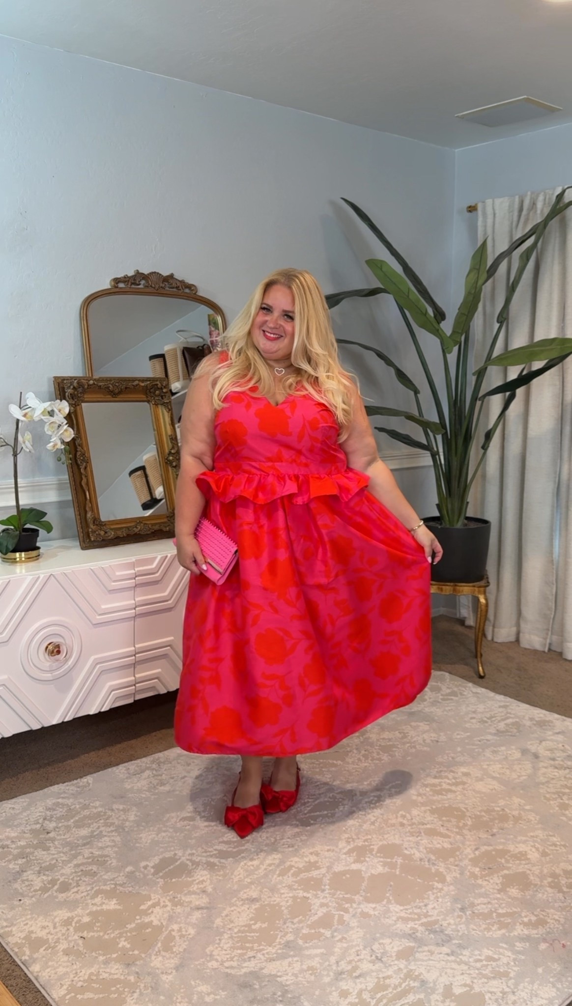 Wedding guest dress!
Wearing size 20 non stretch

#LTKStyleTip #LTKPlusSize #LTKFindsUnder50