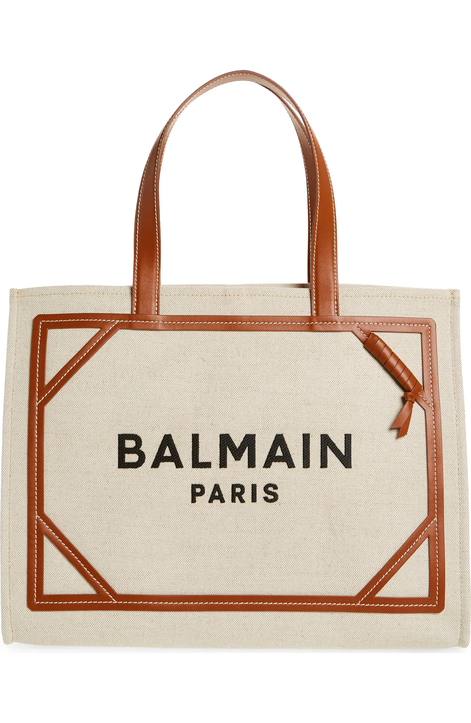 Balmain Medium B-Army Monogram Shopper Tote | Nordstrom | Nordstrom