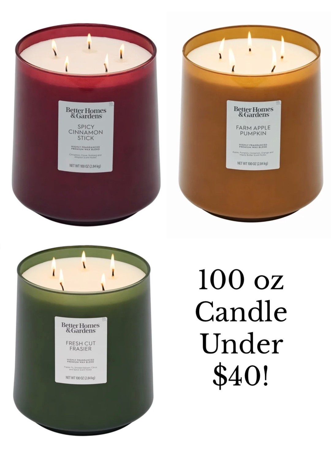 100 oz candle under $40!

#LTKHome #LTKmomlife #LTKWedding