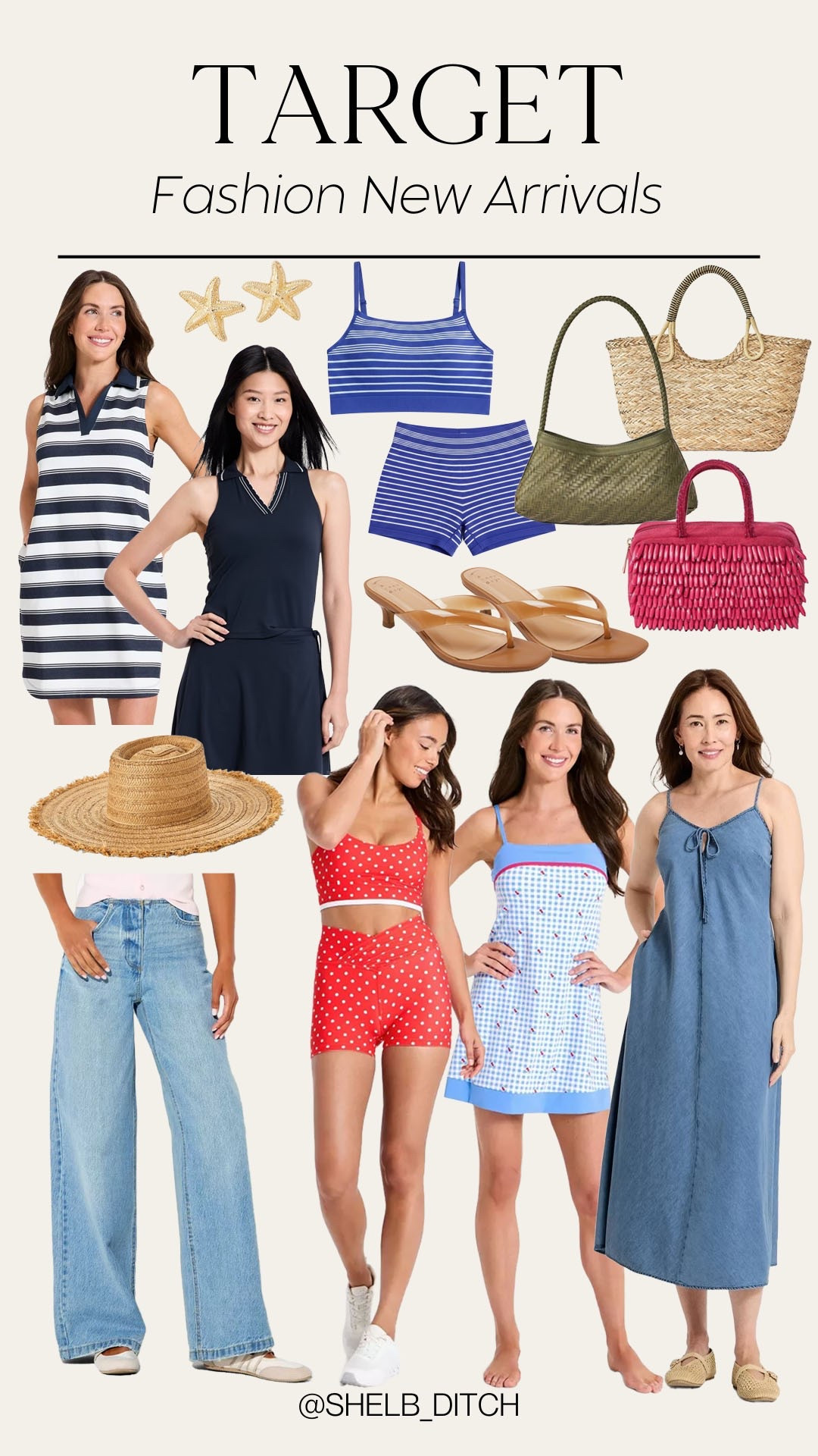 Target new arrivals. Target fashion. Target summer style. Target chambray summer dress. Target summer active set. Target summer sandals. Target summer handbag.

#LTKootd #LTKSeasonal #LTKActive