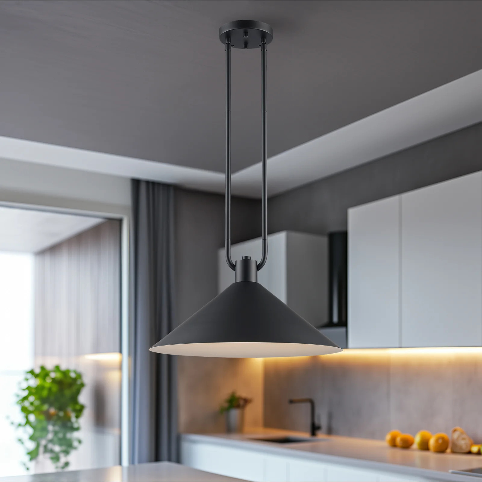 Fayra 1 - Light Industrial Pendant | Joss & Main