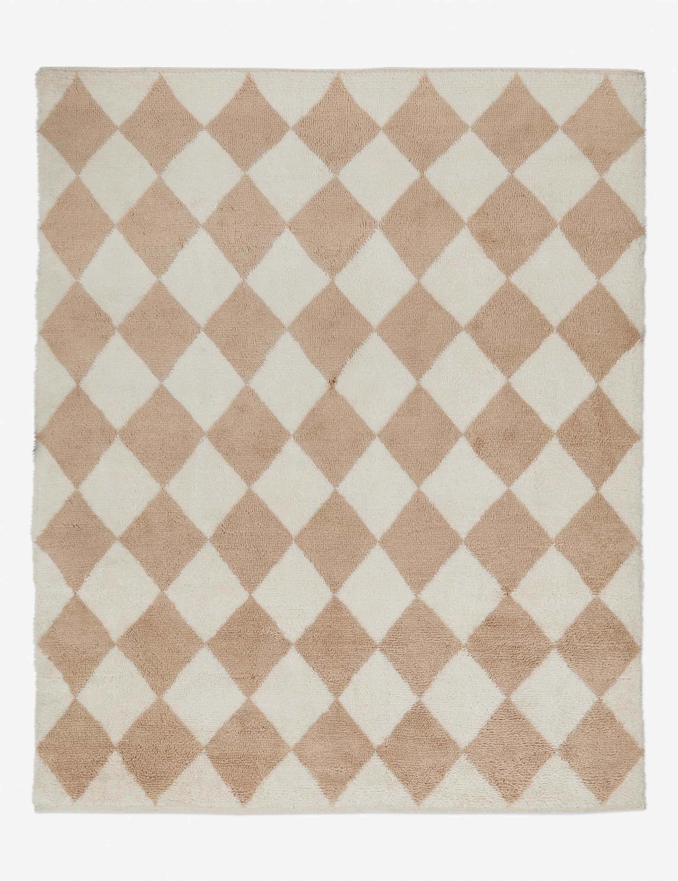 Cariad Hand-Knotted Wool Moroccan Shag Rug | Lulu and Georgia 