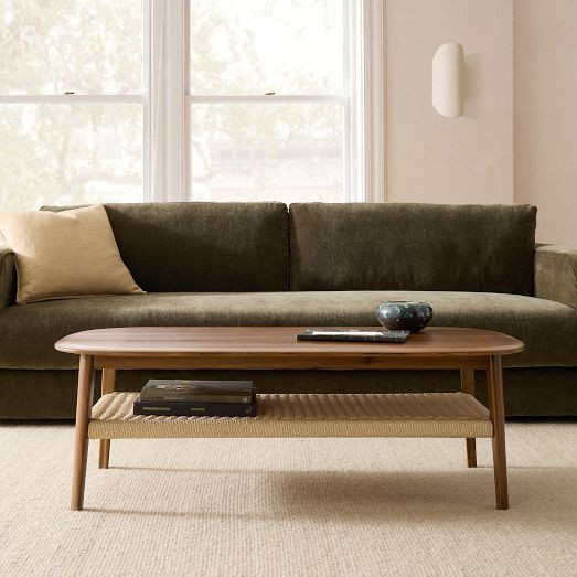 Chadwick Mid-Century Rectangle Coffee Table (48") | West Elm (US)