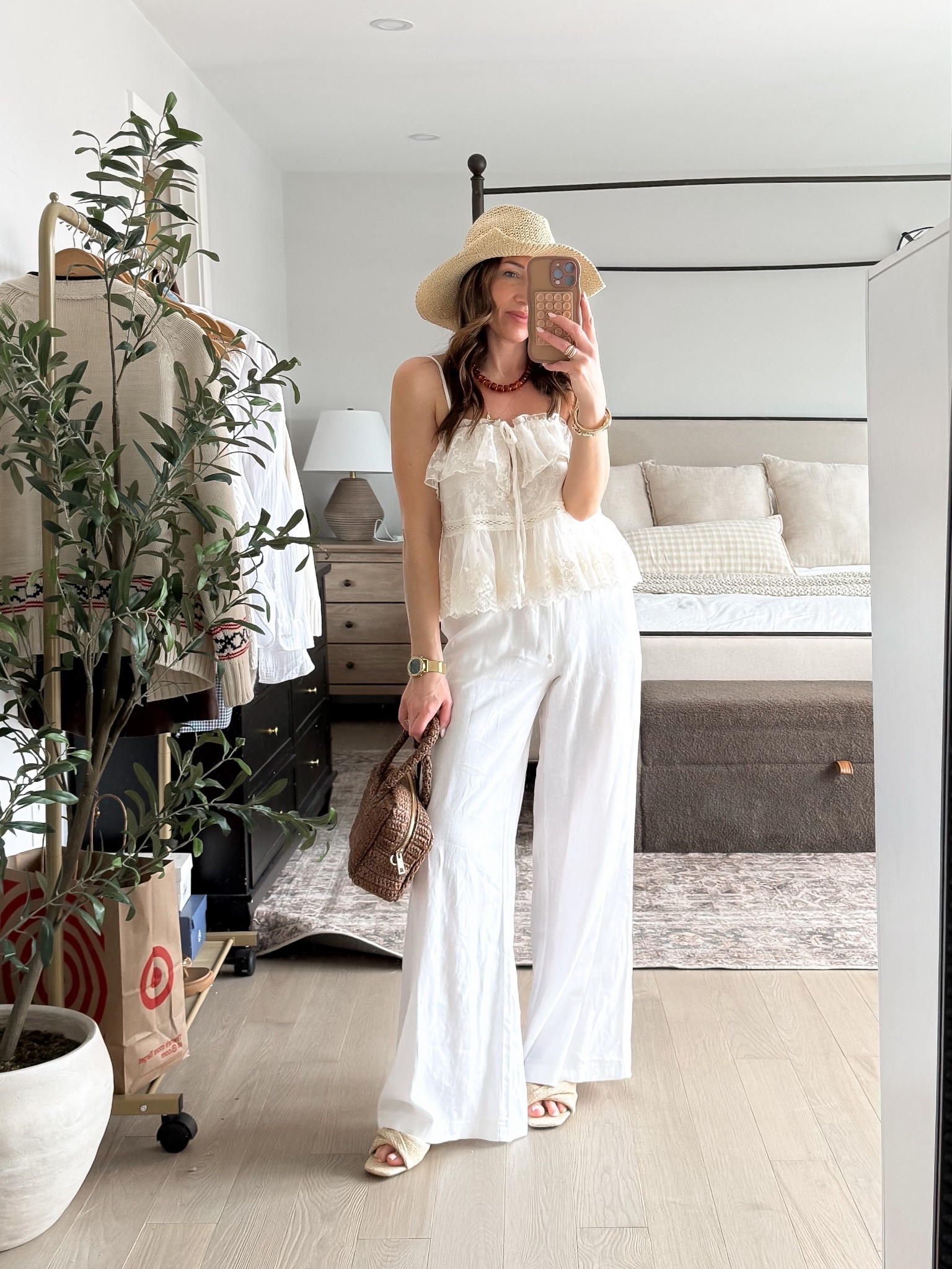 Loving this look!! I am so in love with this top. Wearing size XS. Small in bottoms. Target style


#LTKgrwm #LTKPetite #LTKSeasonal