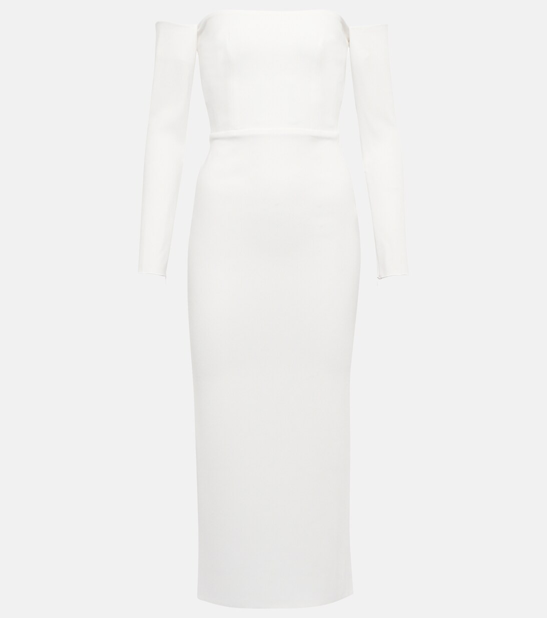Alex PerryBridal Tate stretch-crêpe midi dress | Mytheresa (US/CA)