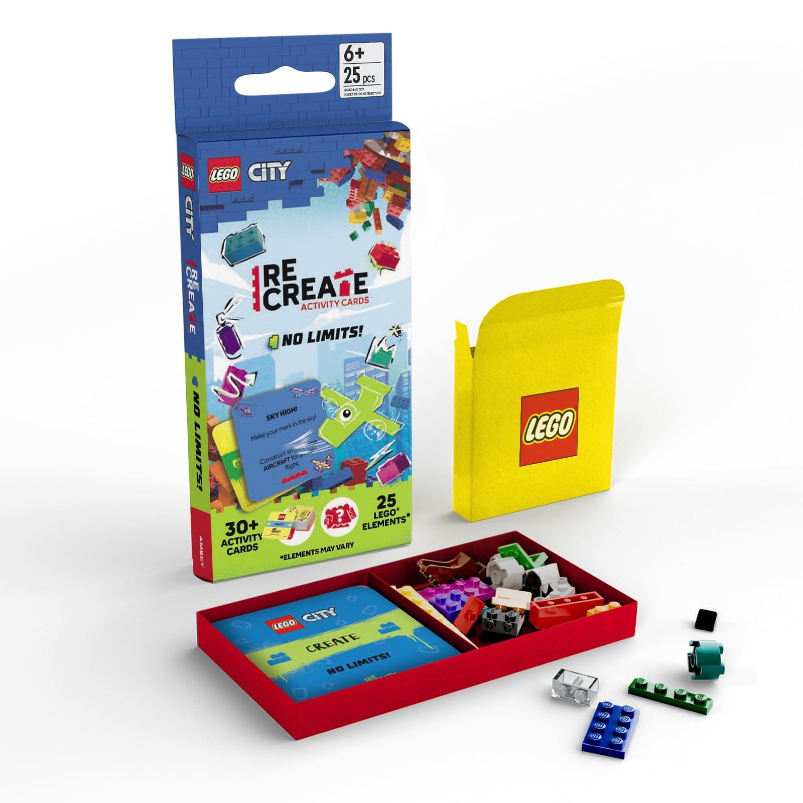Lego City Recreate Activity Cards – No Limits! | Action Building Game with 30+ Activity Cards &... | Amazon (US)