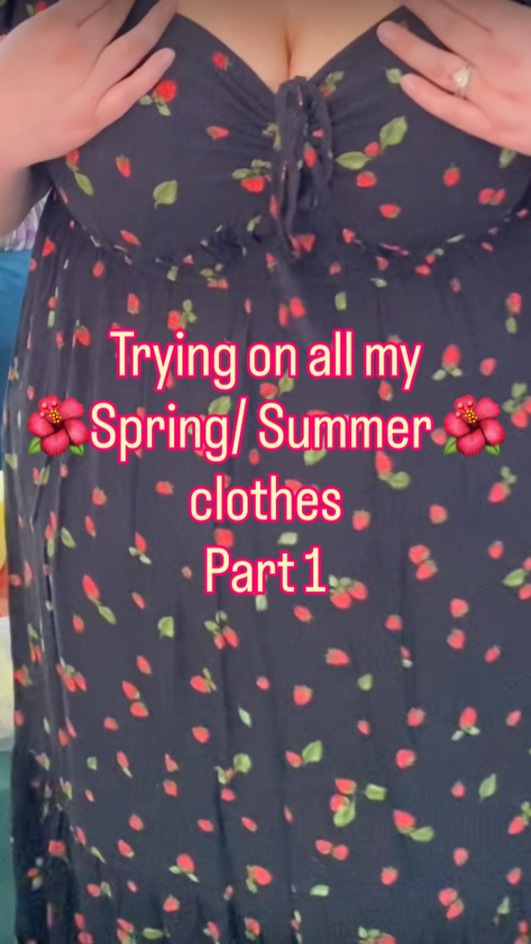 Trying on all my Spring/Summer clothes part 1🌺

#LTKPlusSize