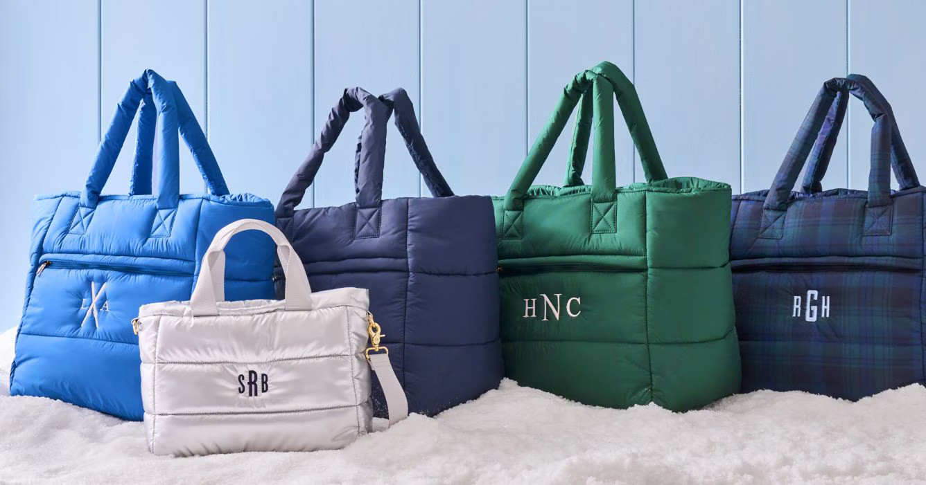 Lightweight Packable Puffer Tote | Mark and Graham
