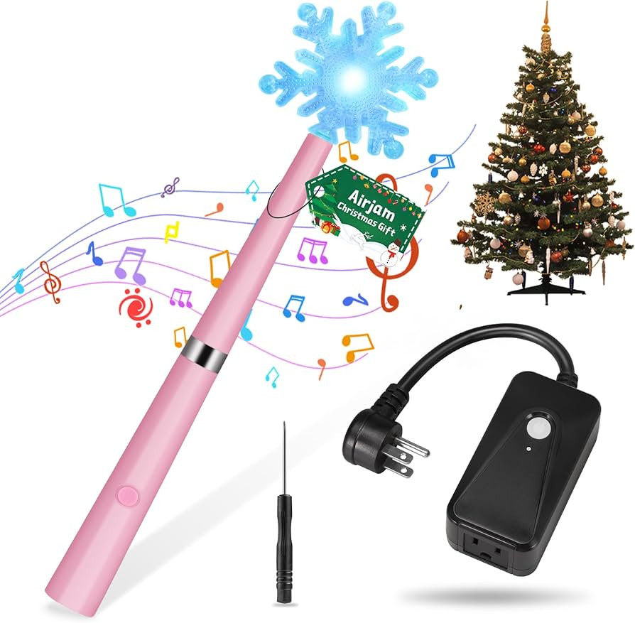 Wireless Remote Control Outlet, Magic Light Wand for Christmas Tree Lights and Home Decoration Li... | Amazon (US)