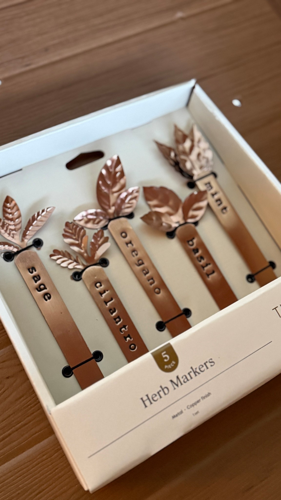 Picked up these copper finish herb markers from Target for our herb garden and they’re on sale right now. 

#LTKHome #LTKSaleAlert