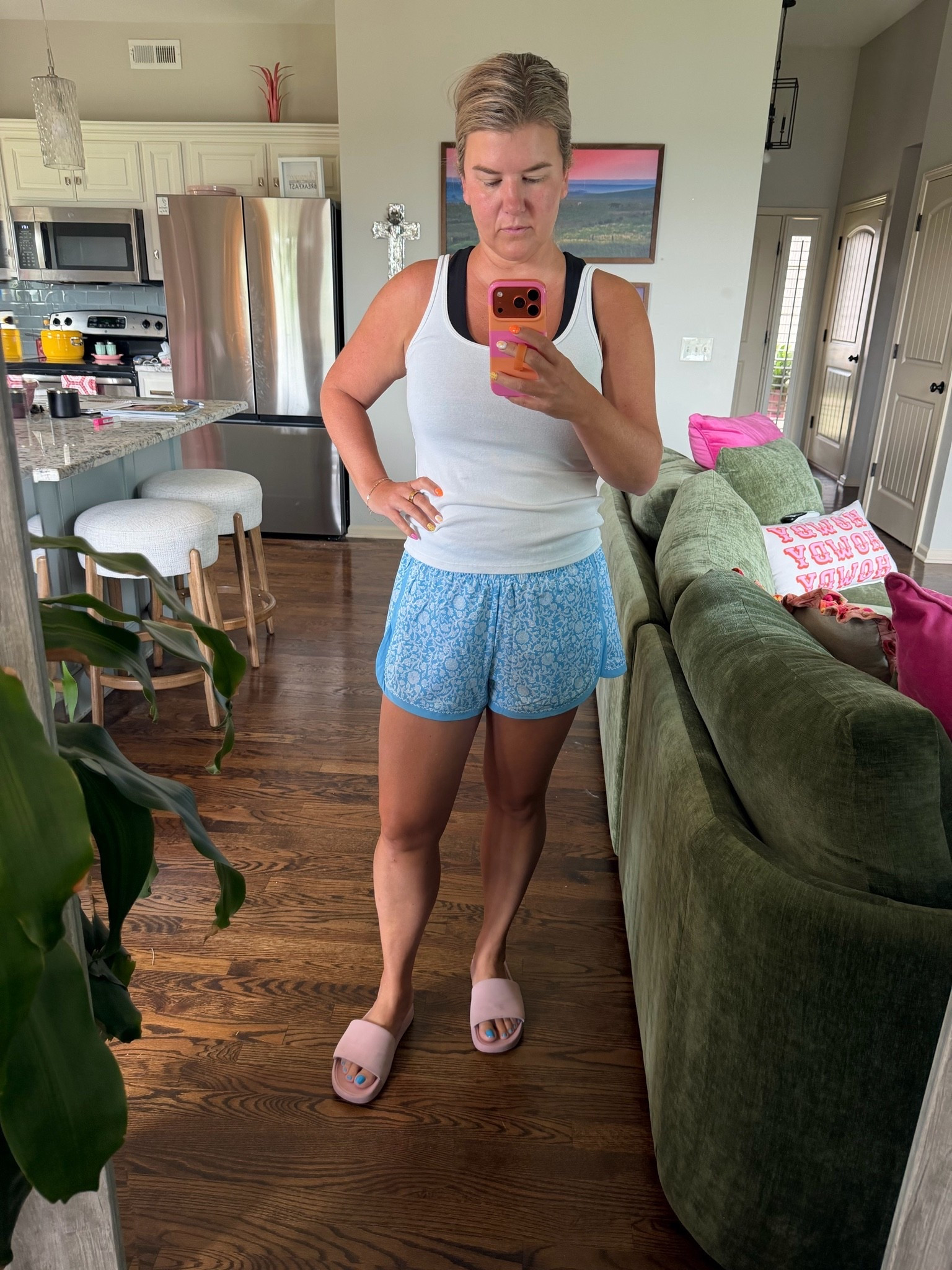 I just got the CUTEST shorts!!!!! I’ve been looking for new shorts all summer and I love the fit and style of these! They feel really good! Just ordered the pink too

Target
Athletic
Casual
Affordable

#LTKdayinmylife #LTKgrwm #LTKActive